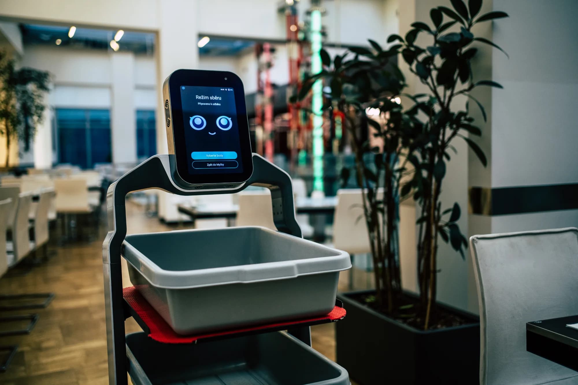 Robotické řešení v reálném provozu
