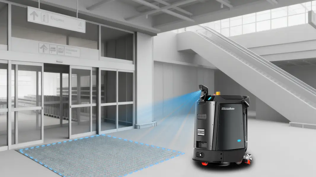 CenoBots L3 bezpečně detekuje překážky, kabely a nízké objekty