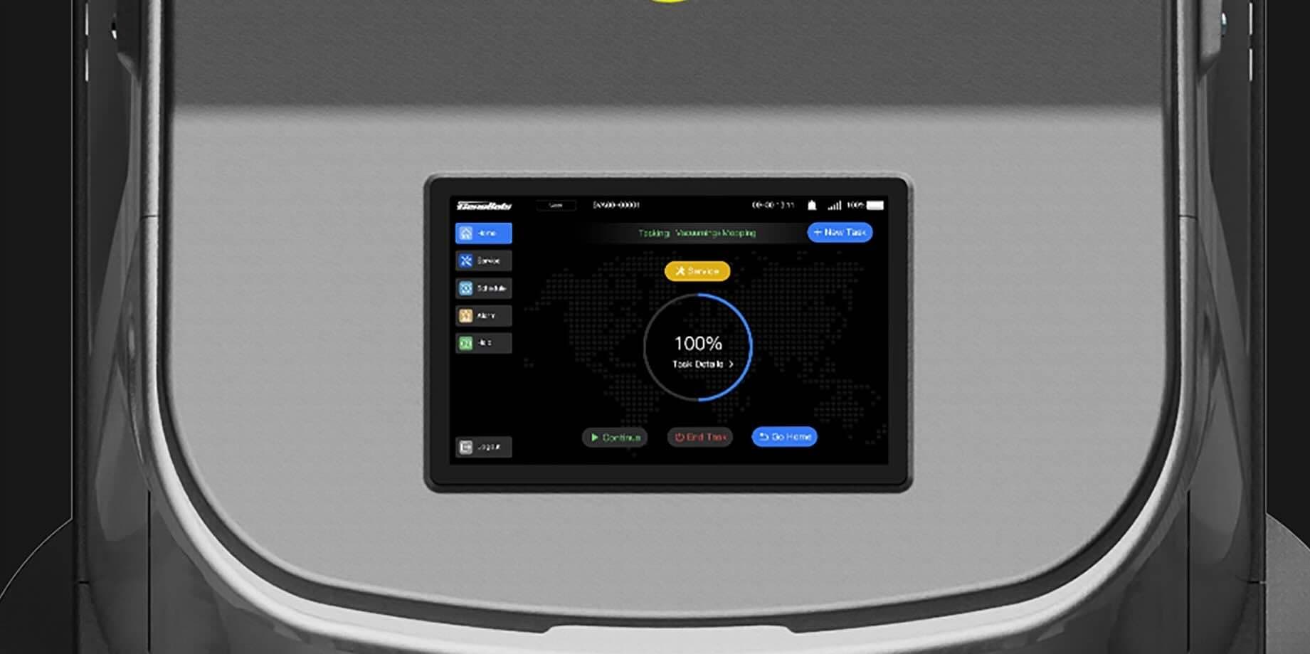 CenoBots SP50 s jednoduchým nasazením a správou úklidu