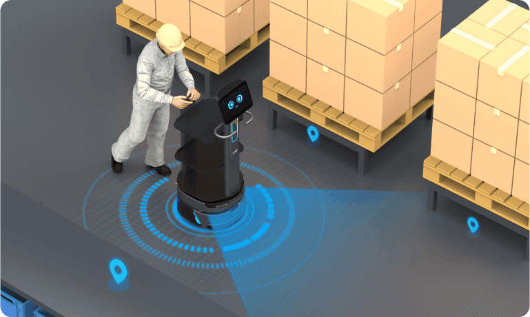 Rychlé nasazení robotu CarryBot pomocí mapování